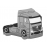 Флешка Mercedes-Benz Trucker, 4 GB