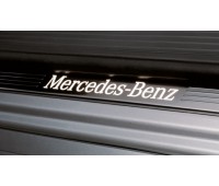 Панель порогу двері , з підсвіткою, набір з 2 для Mercedes W166