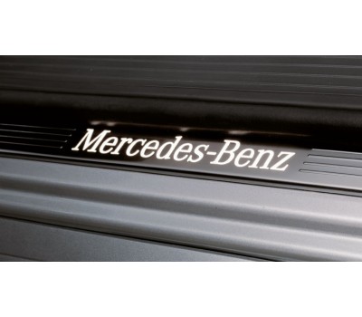 Панель порогу двері, з підсвіткою, набір з 2 для Mercedes W166 Панель порогу двері, з підсвіткою, набір з 2 для Mercedes W166