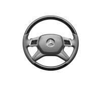 Шкіряне рульове колесо сірий для Mercedes W166 Шкіряне рульове колесо сірий для Mercedes W166