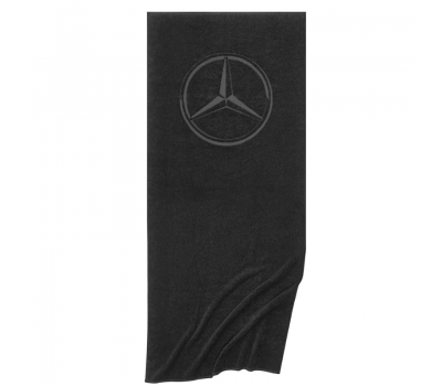 Пляжний чорний рушник Mercedes Пляжний чорний рушник Mercedes