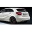 Заднє облицювання, вуглеродисте, 2-трубна для Mercedes W176 Заднє облицювання, вуглеродисте, 2-трубна для Mercedes W176