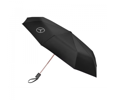 Парасолька Mercedes-Benz Umbrella Black Rose Gold Genuine